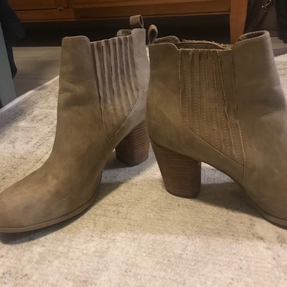 Tan Booties